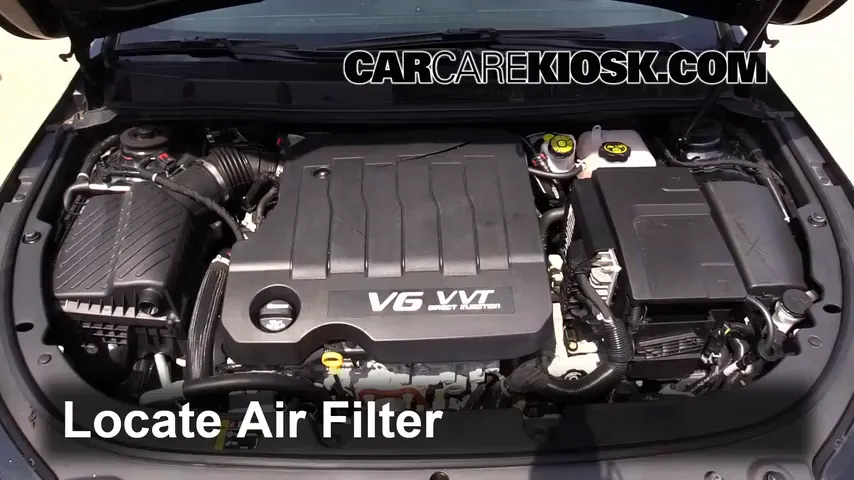 2015 Buick LaCrosse Leather 3.6L V6 FlexFuel Air Filter (Engine)